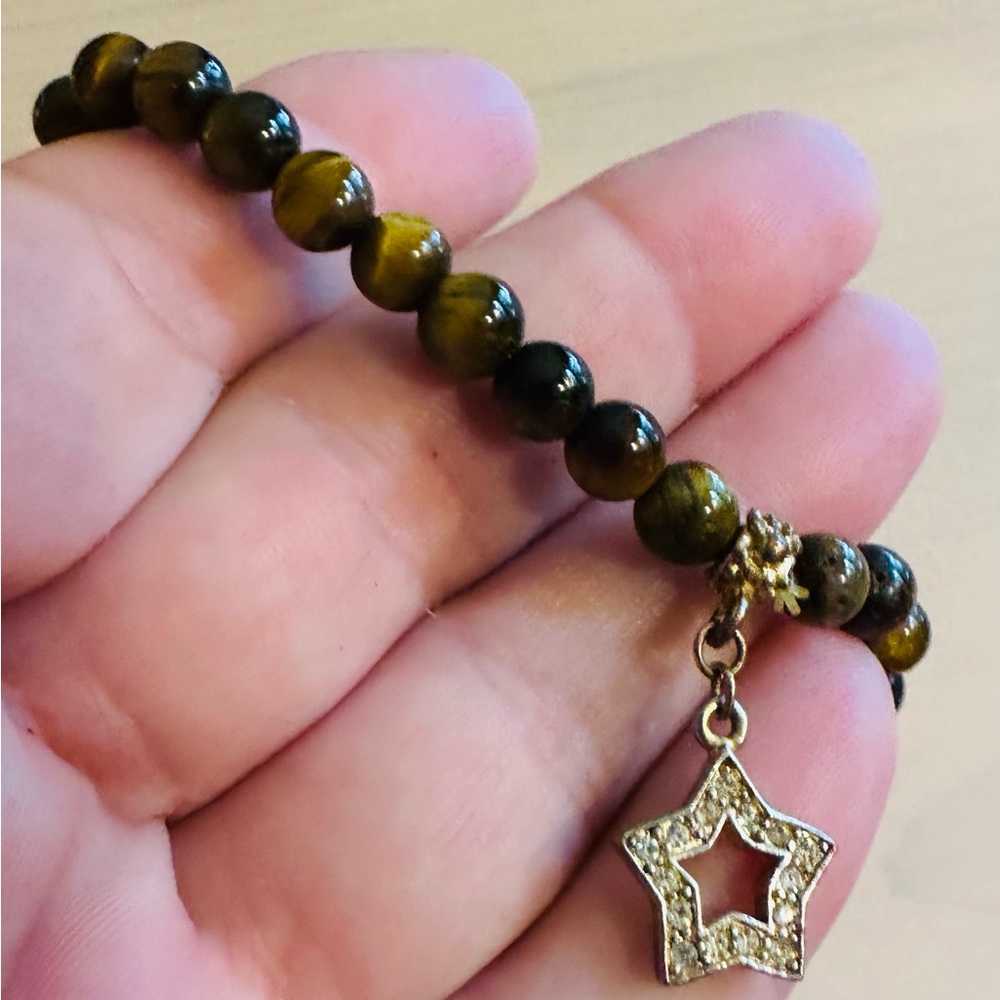 Two-Tiger Eye bracelets - Picture 5 of 6